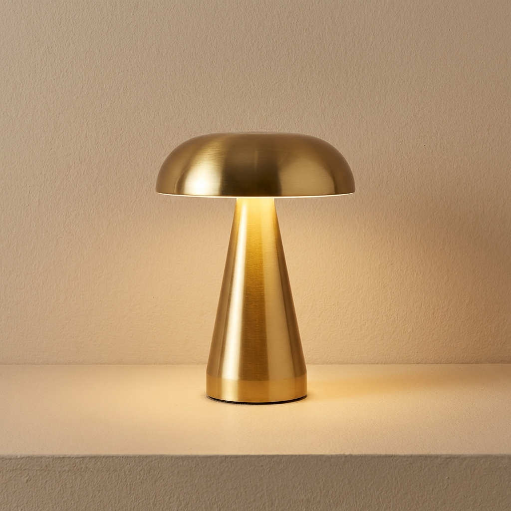 Retro Mushroom Portable Table Lamp