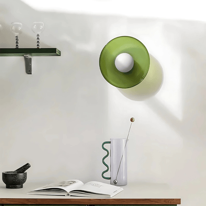 Round Glass Ceiling Or Wall Light