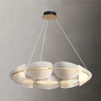 Nordic Shell Design LED Chandelier