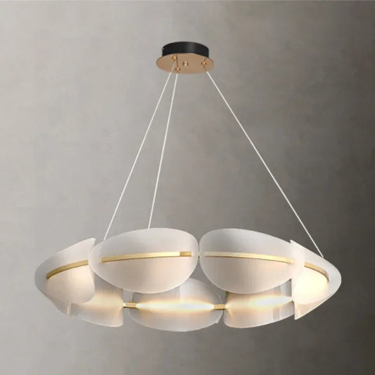 Nordic Shell Design LED Chandelier