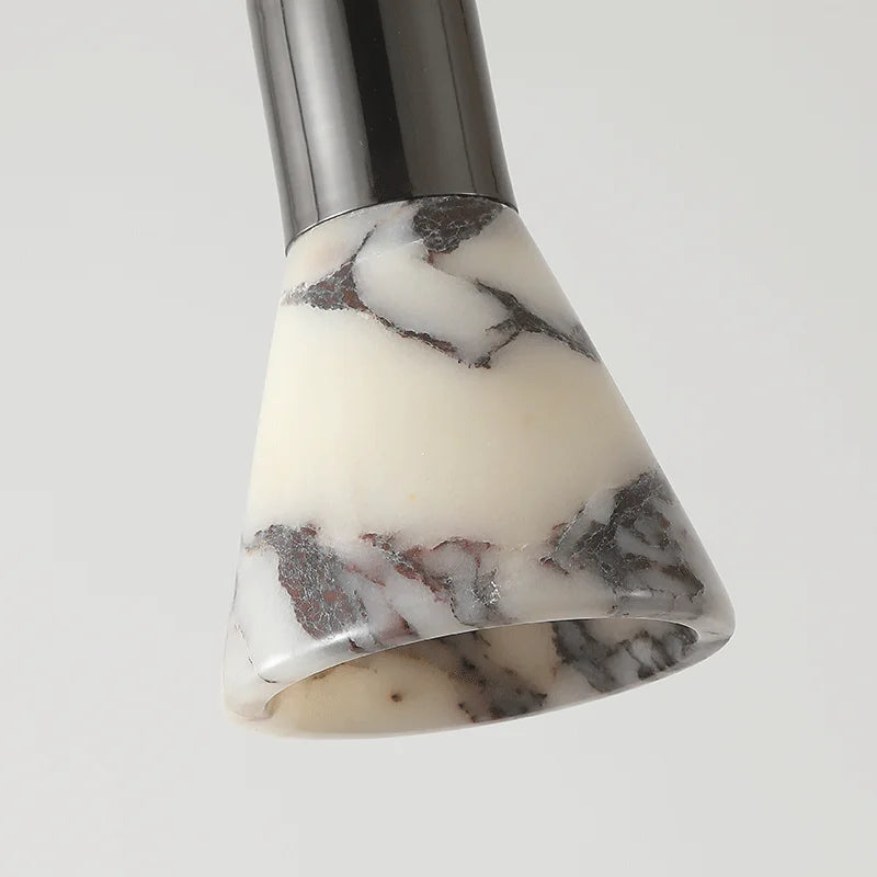 Natural Marble Cone Pendant Light