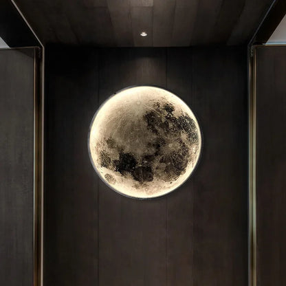 Large Moon Space Wall Lamp