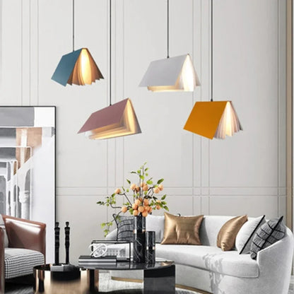 Nordic Floating Book Pendant Light