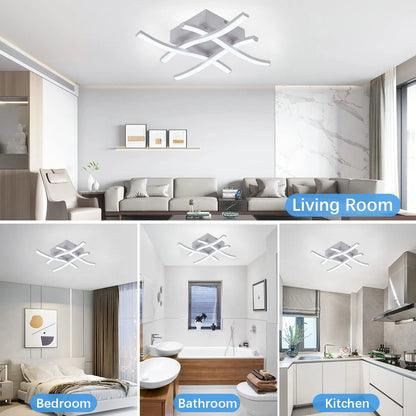 Modern Hashtag LED Ceiling Light