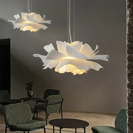 French Flower Petal Chandelier