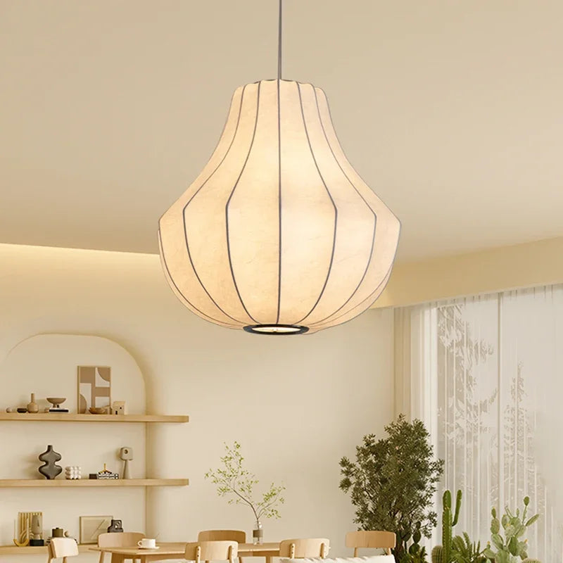 Traditional Japanese Wabi Sabi Chandeliers