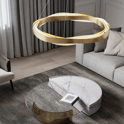 Nordic Modern Wave Chandelier