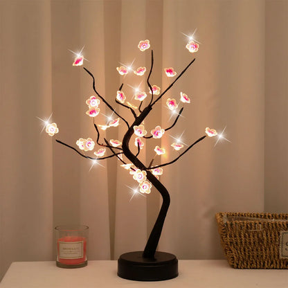 Plum Blossom Flower Tree Lamp