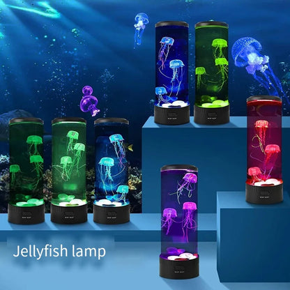 Jellyfish Lava Table Lamp