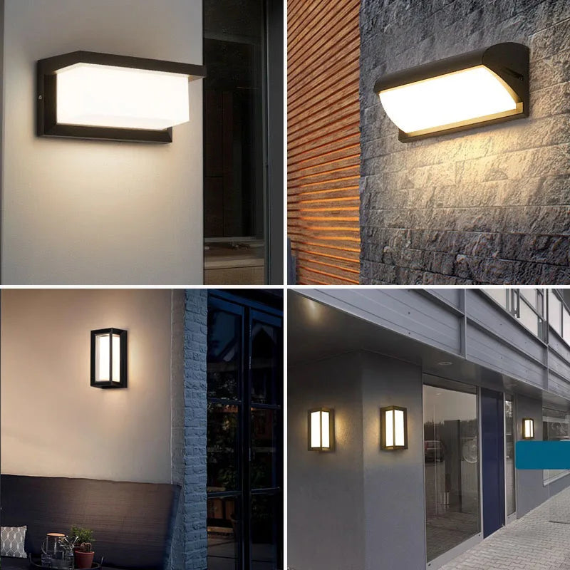 Modern Motion Sensor Outdoor Lights