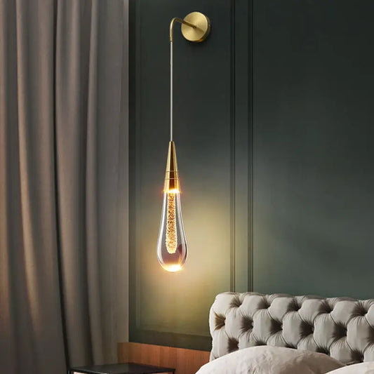 Modern Crystal Glass Wall Light
