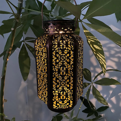 LED Solar Vintage Lantern