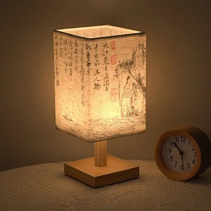 Japanese Inspired Table Lamp