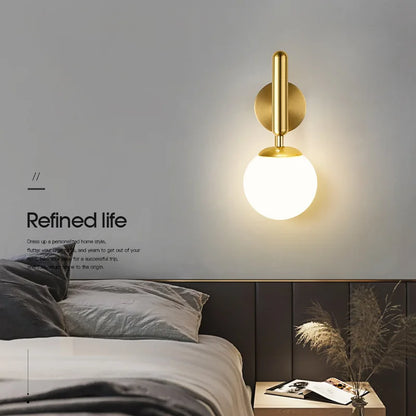 Modern Circular Indoor Wall Lamp