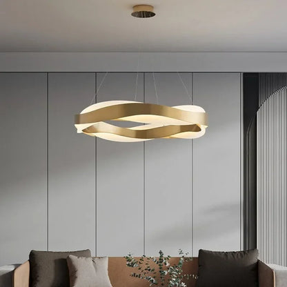 Nordic Modern Wave Chandelier