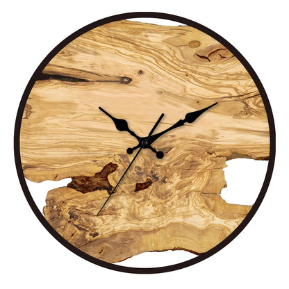 Transparent Wood Wall Clock