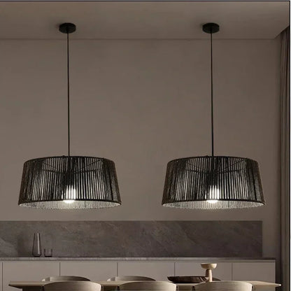 Nordic Woven Pendant Lamp