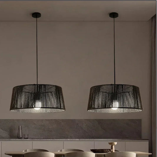 Nordic Woven Pendant Lamp