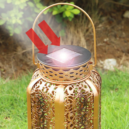 LED Solar Vintage Lantern