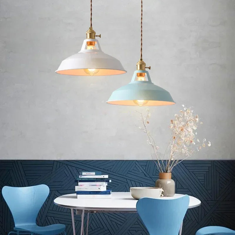 Retro Industrial Pendant Light