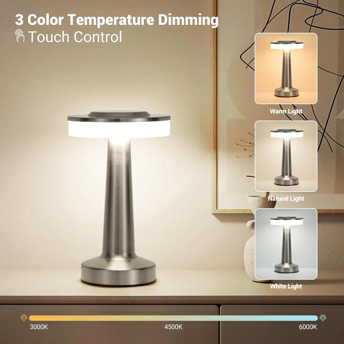 Touch Dimming LED Table Lamp