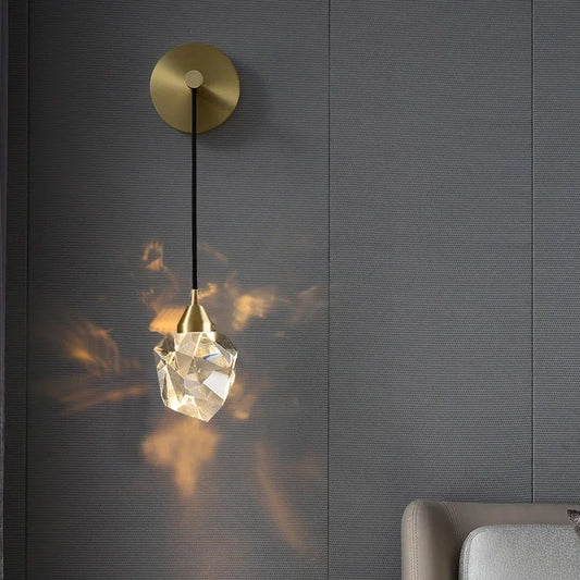 Crystal Nordic LED Wall Lamp