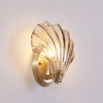 Glass Shell Modern Wall Lamp