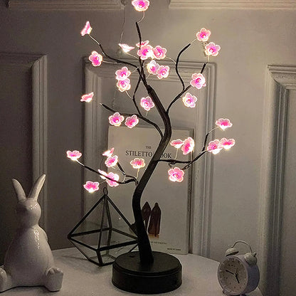 Plum Blossom Flower Tree Lamp