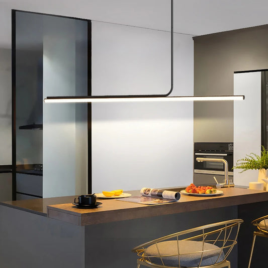 Minimalistic Modern LED Strip Kitchen Ceiling Light