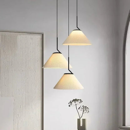 Nordic Minimal White LED Pendant Light