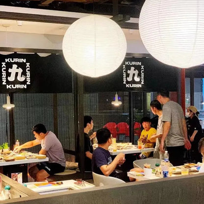 Japanese Rice Paper Pendant Light