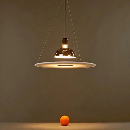 Italian Flying Saucer Pendant Light