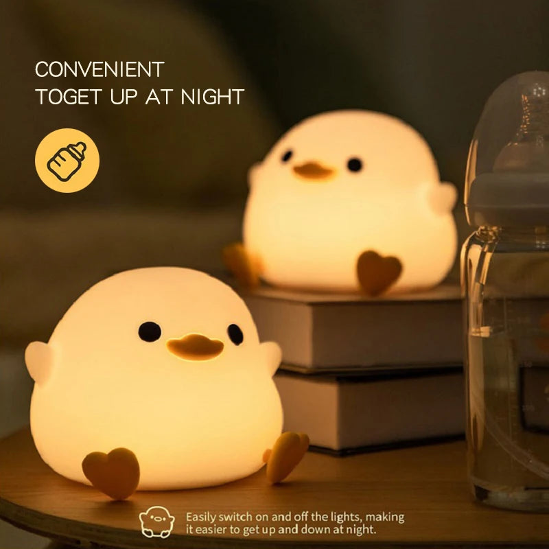 Cute Duck Night Table Lamp