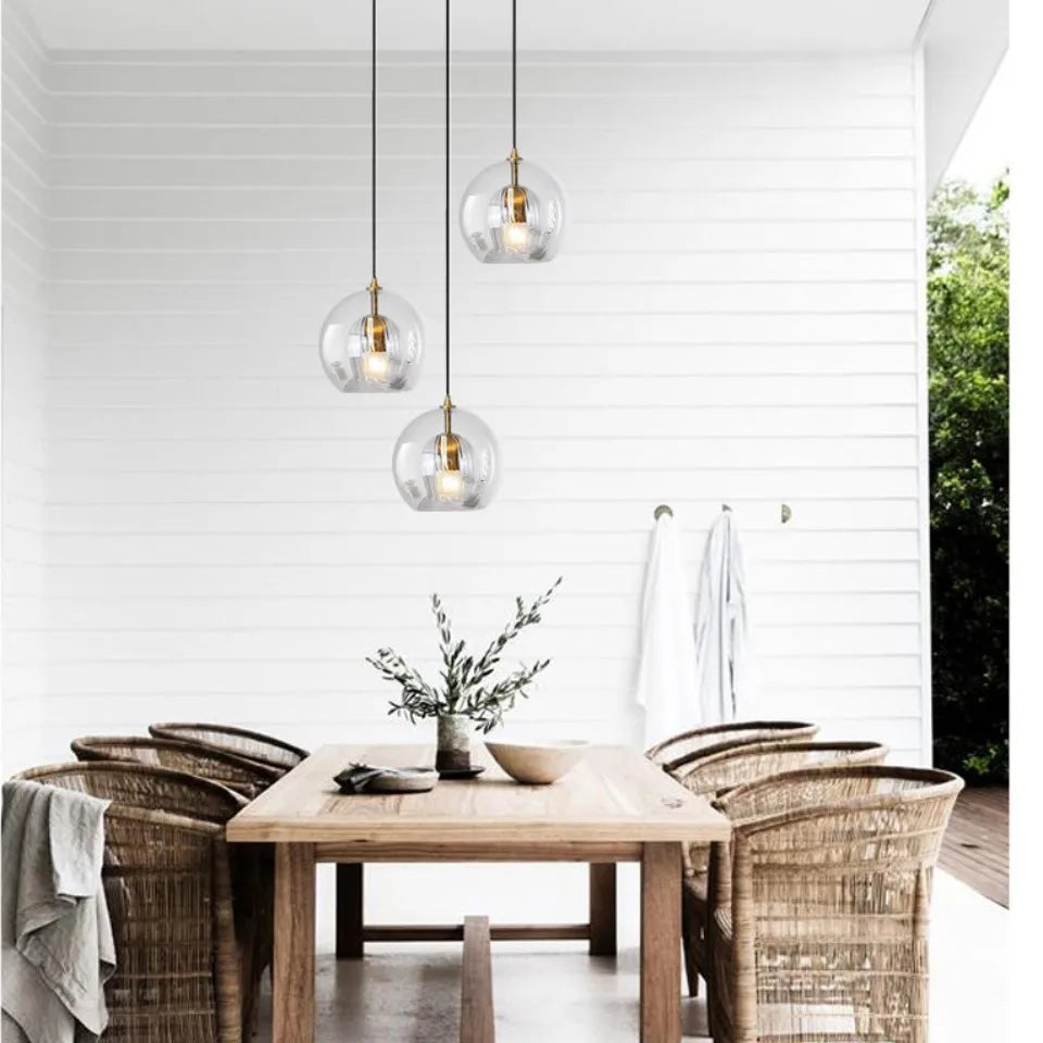 Nordic Glass Ceiling Pendant Lamp