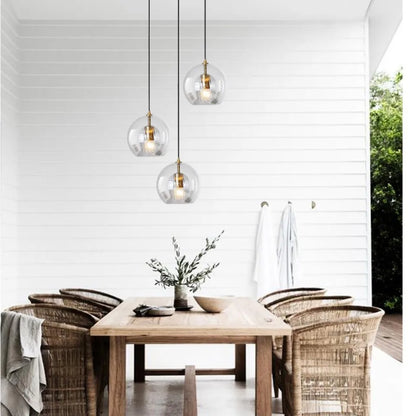 Nordic Glass Ceiling Pendant Lamp