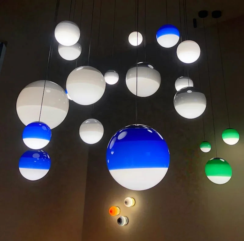 Minimalist Gradient Glass Pendant Light