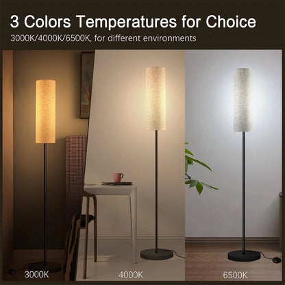 Tall Warm Floor Lamp