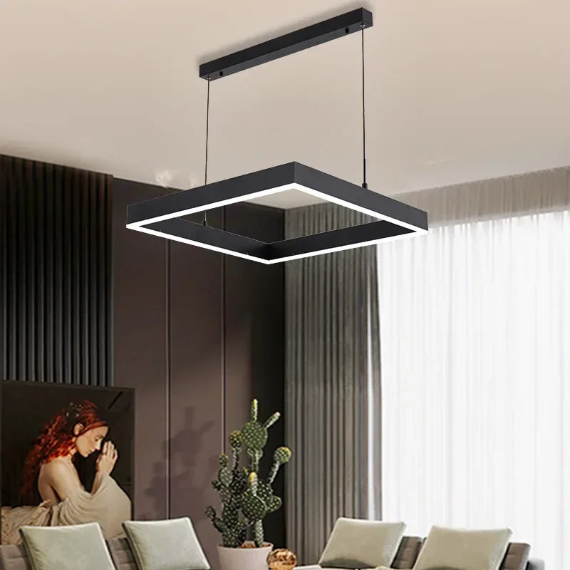 Minimalist Strip LED Ceiling Chandelier