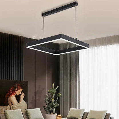 Minimalist Strip LED Ceiling Chandelier