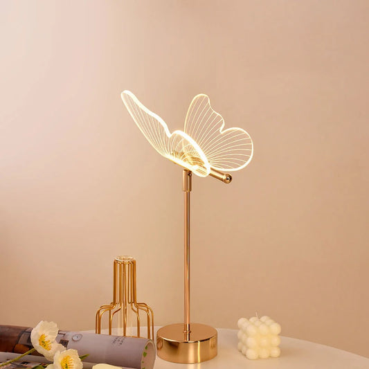 Butterfly Gold LED Table Lamp