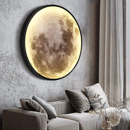 LED Moon Wall Light Lamp