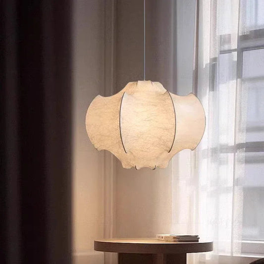 Japanese Wabi Sabi Abstract Circular Chandelier