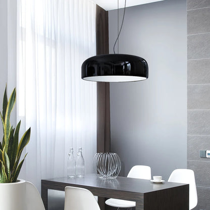 Minimal Round LED Pendant Light