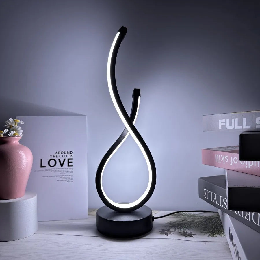 Curved Modern LED Nightlight