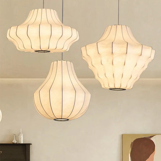 Traditional Japanese Wabi Sabi Chandeliers