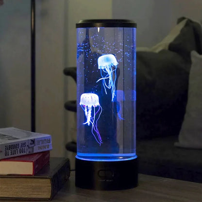 Jellyfish Lava Table Lamp