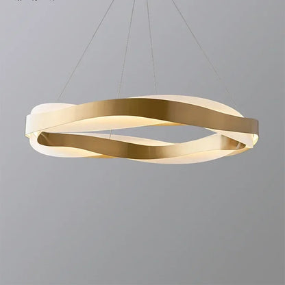 Nordic Modern Wave Chandelier