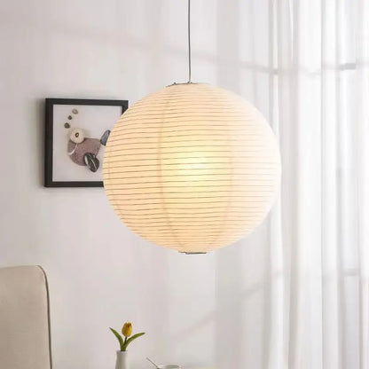 Japanese Rice Paper Pendant Light