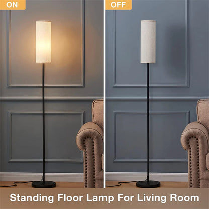 Tall Warm Floor Lamp