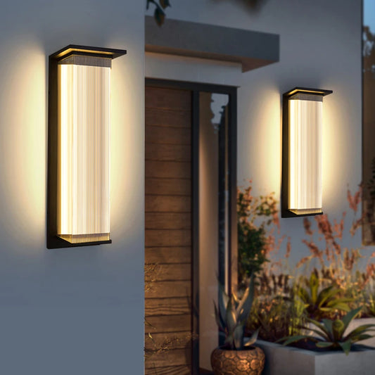Waterproof Outdoor LED Strip Wall Lamp